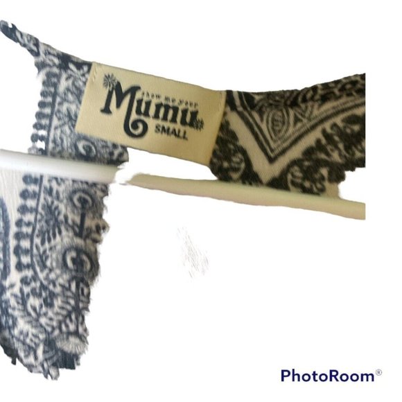 Show Me Your Mumu Peta-Boo Tunic Eat Pray Mu Size Small - Picture 5 of 5